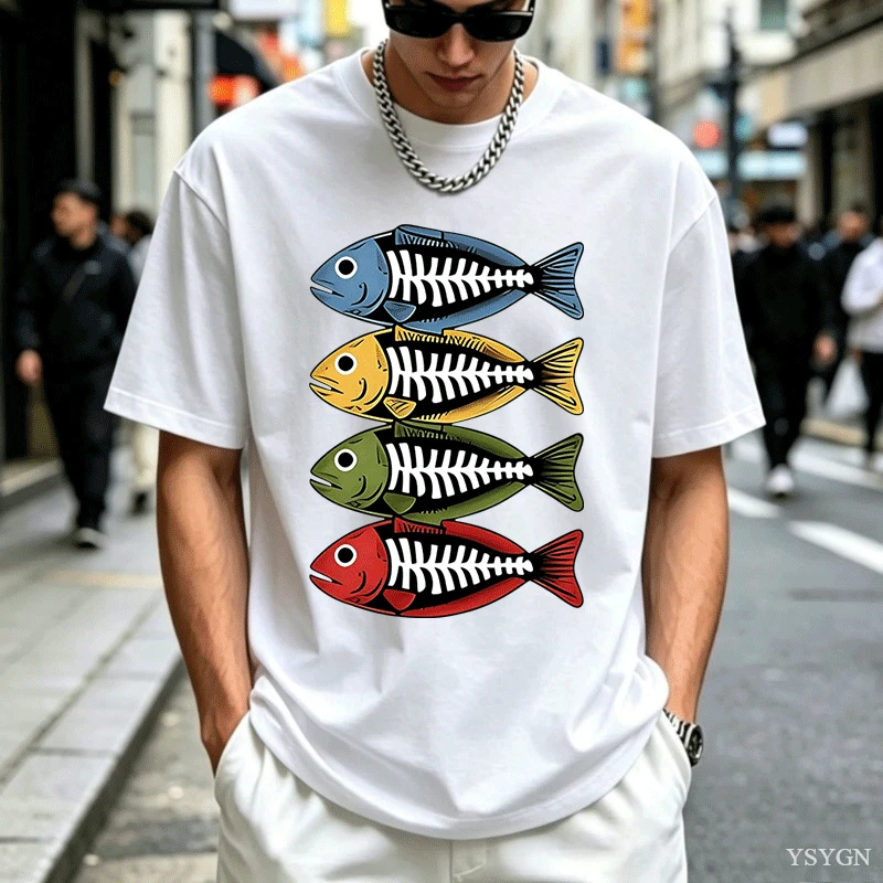 Street Fashion For Short Guys - Camiseta de algodón para hombre, diseño