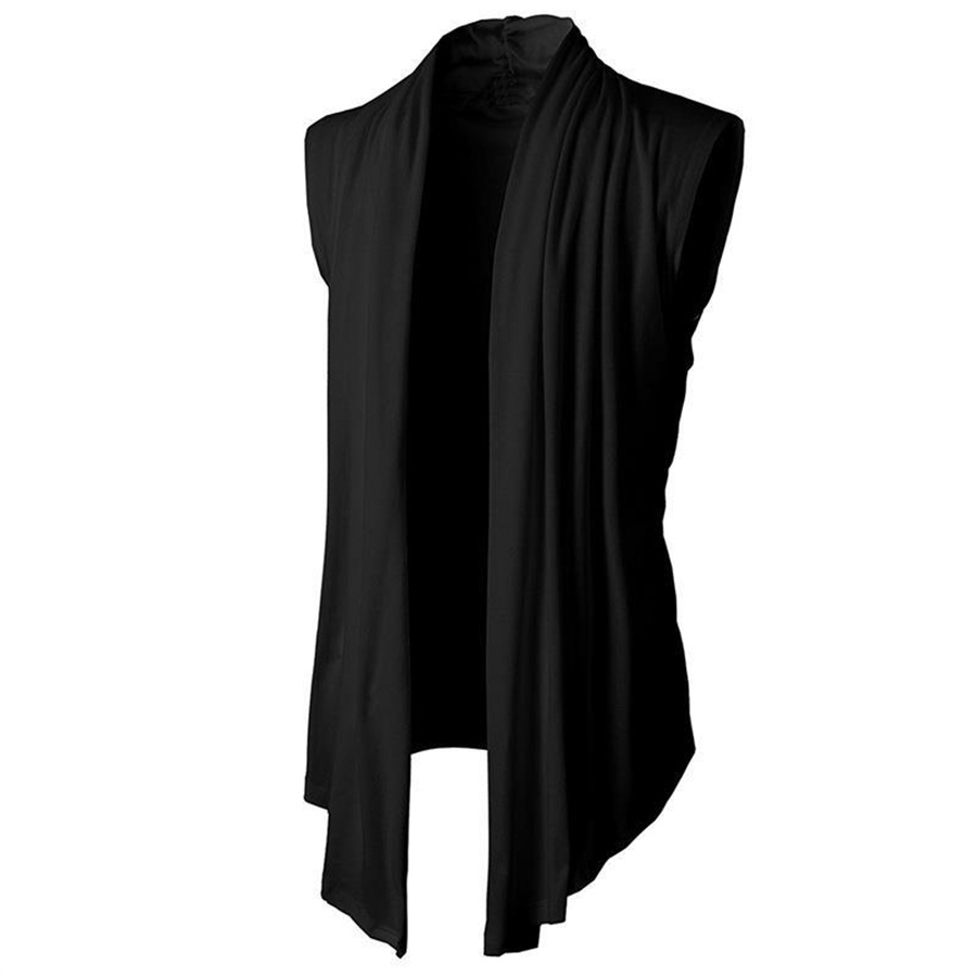 Street Fashion Men 2025 - Camiseta sin mangas para hombre, cárdigan