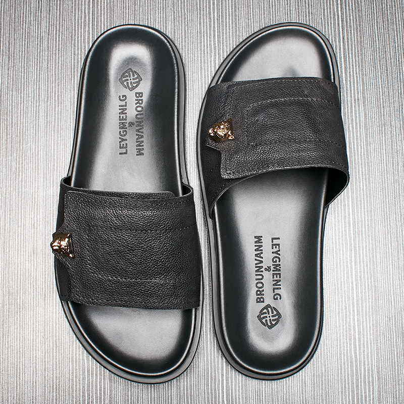 Street Fashion Men 2025 - 2025 nuevas zapatillas de cuero genuino,