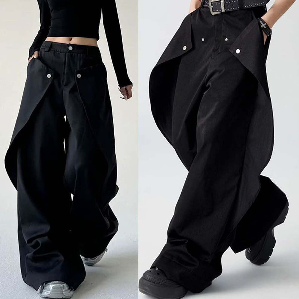 Street Fashion Men 2025 - Pantalones para hombre Costura Diseño de