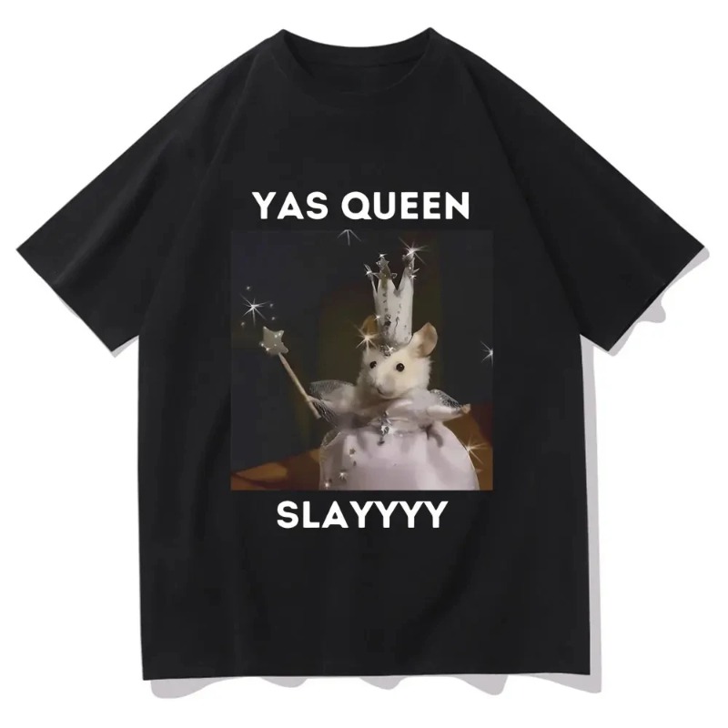 Camiseta divertida Sad Hamster - Queen Street Fashion reseña y precio