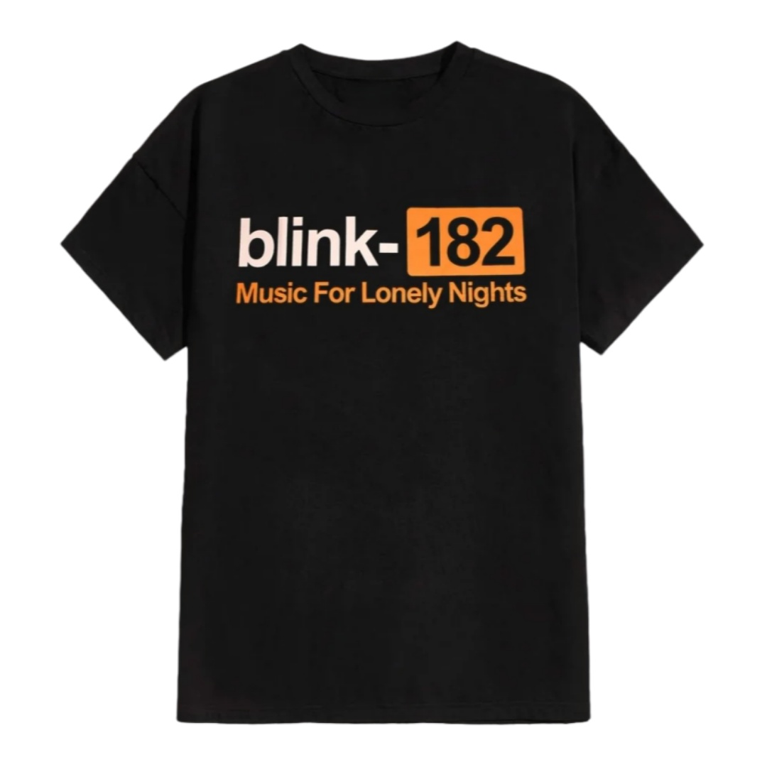 Camiseta de la Banda Blink 182 - Fashion Street Night reseña y precio