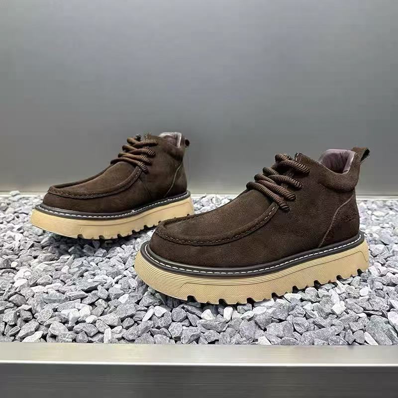 Botas de plataforma para hombr - Street Fashion Men 2025 reseña y precio