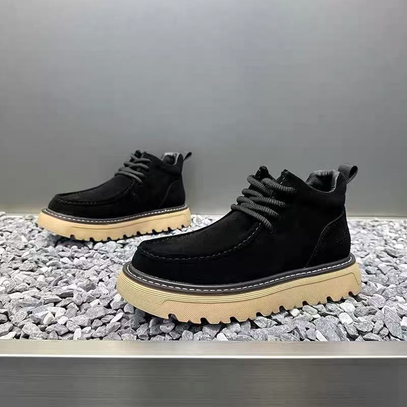 Botas de plataforma para hombr - Street Fashion Men 2025 reseña y precio