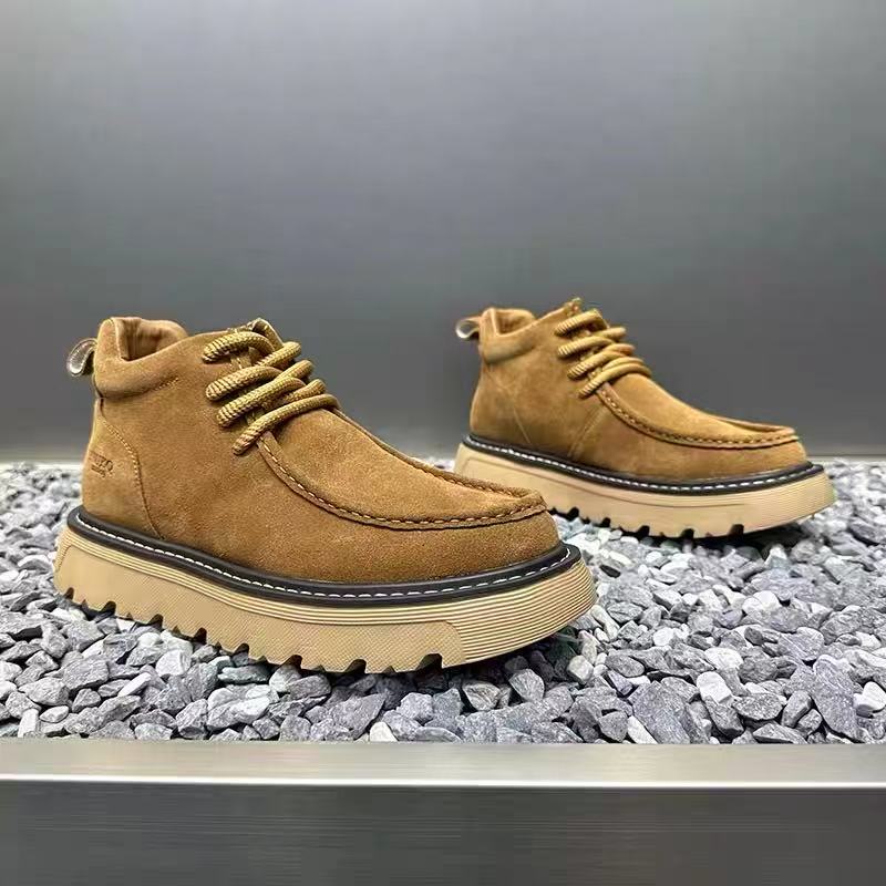 Botas de plataforma para hombr - Street Fashion Men 2025 reseña y precio