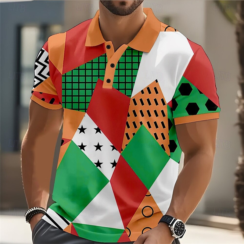 2025 Polo para hombre, camisa  - Street Fashion Men 2025 reseña y precio