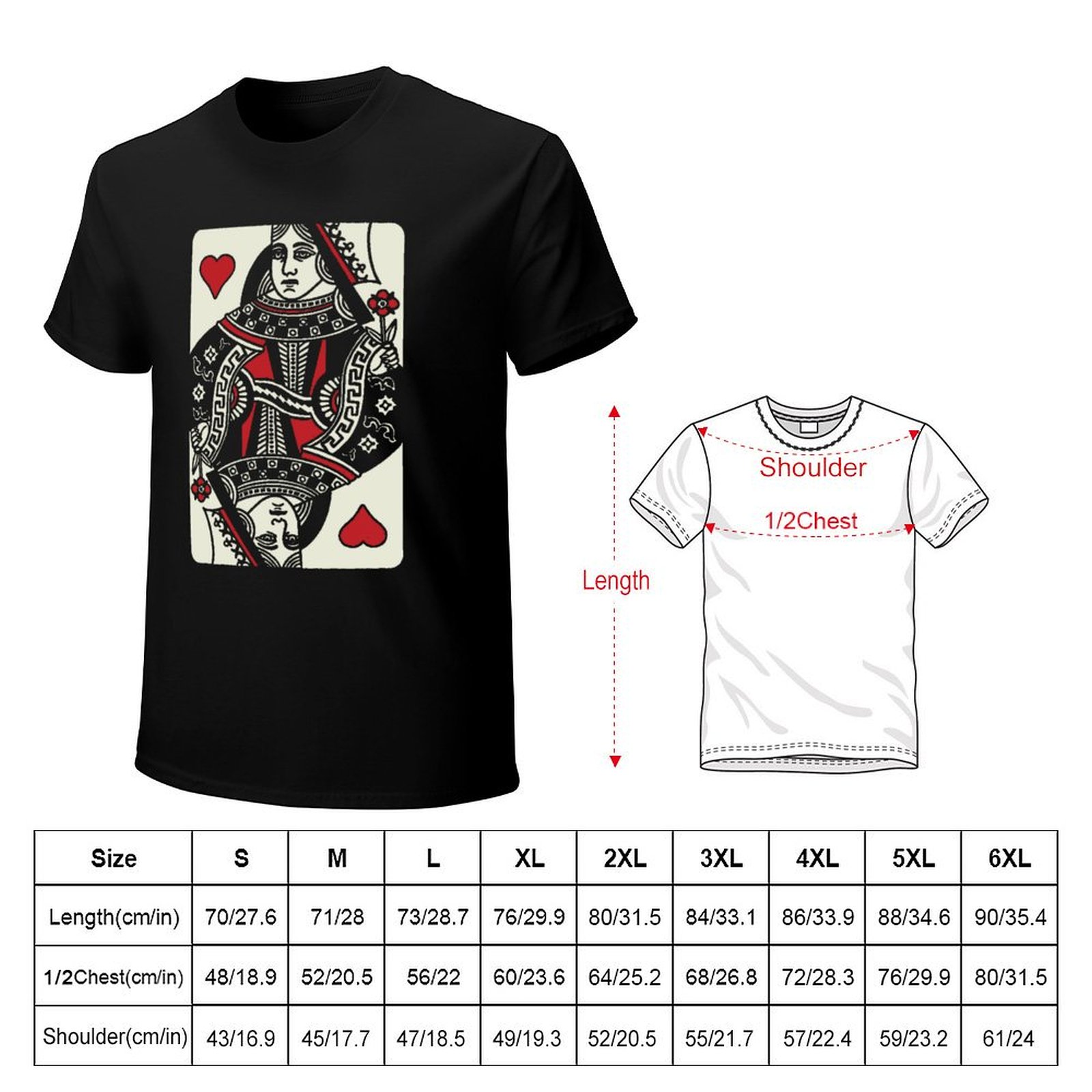 Camiseta Queen of Hearts, cami - Queen Street Fashion reseña y precio