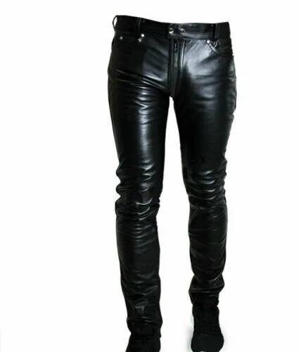 Pantalones Casuales de Cuero P - Queen Street Fashion reseña y precio