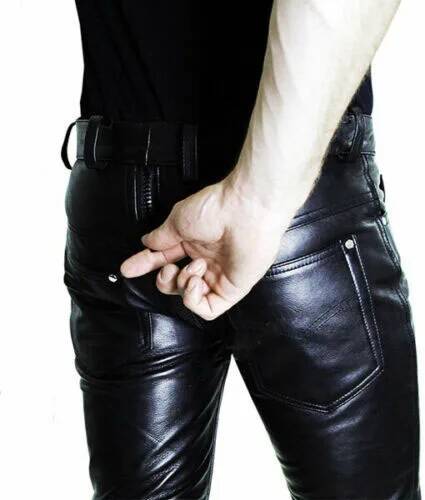 Pantalones Casuales de Cuero P - Queen Street Fashion reseña y precio