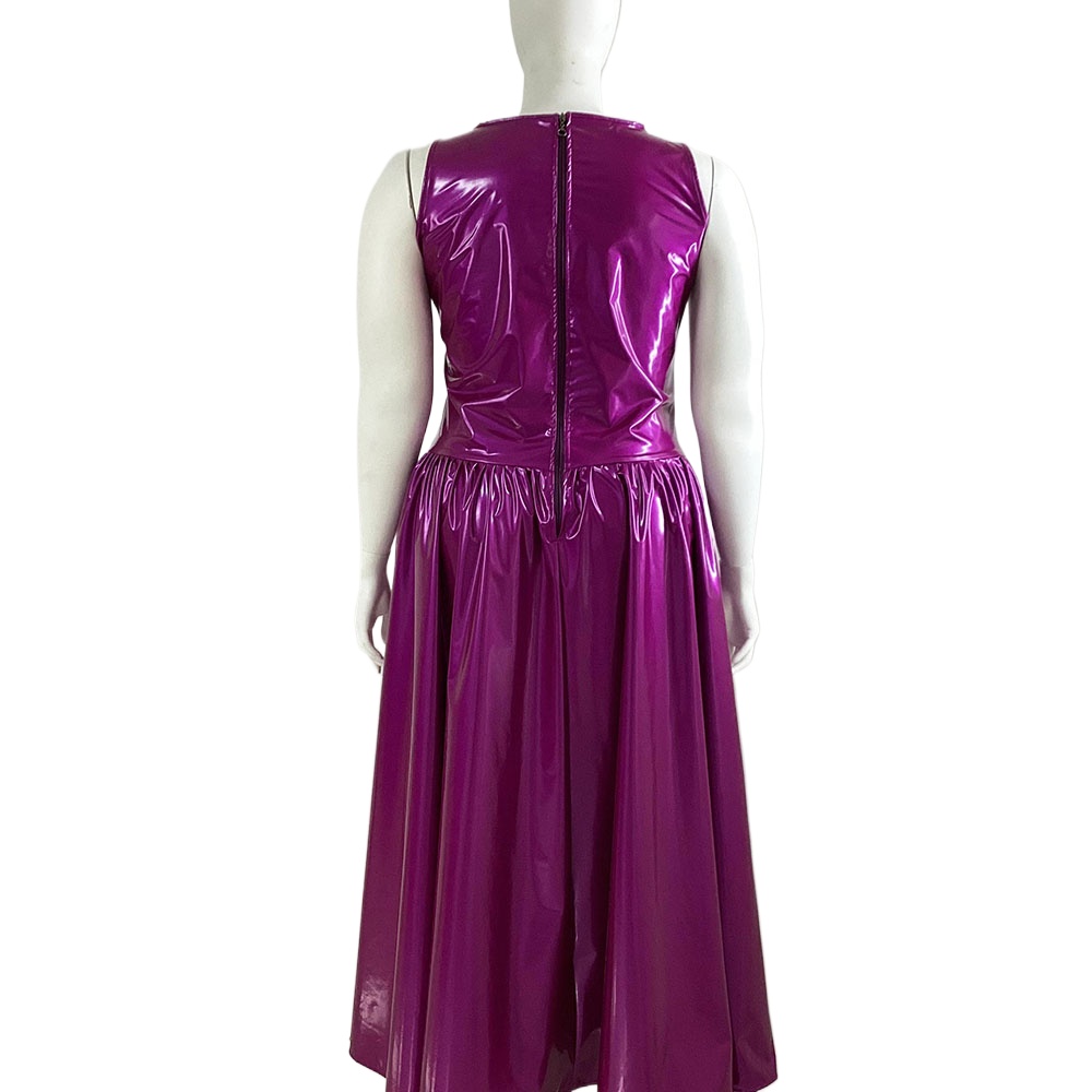 Vestido sin mangas de PVC para - Queen Street Fashion reseña y precio