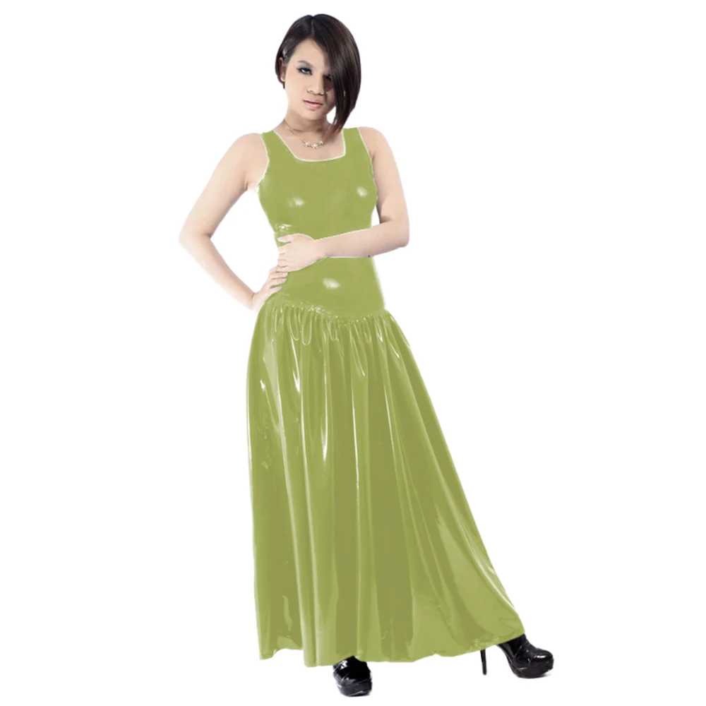 Vestido sin mangas de PVC para - Queen Street Fashion reseña y precio