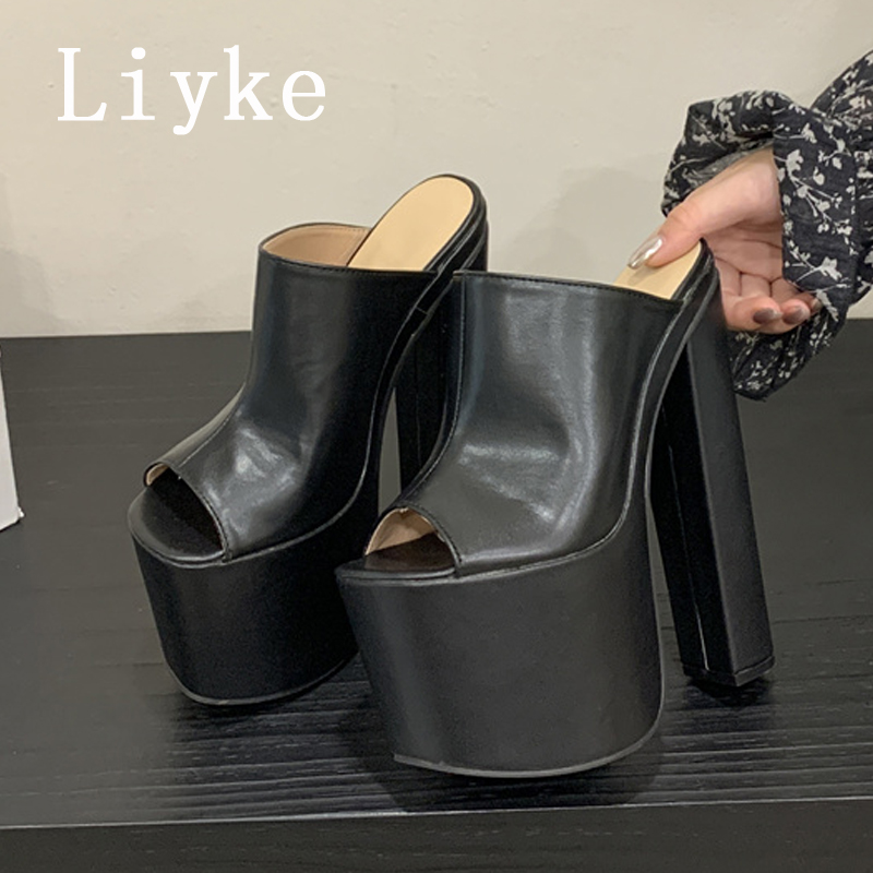 Liyke Runway moda 18CM tacones - Fashion Street Night reseña y precio