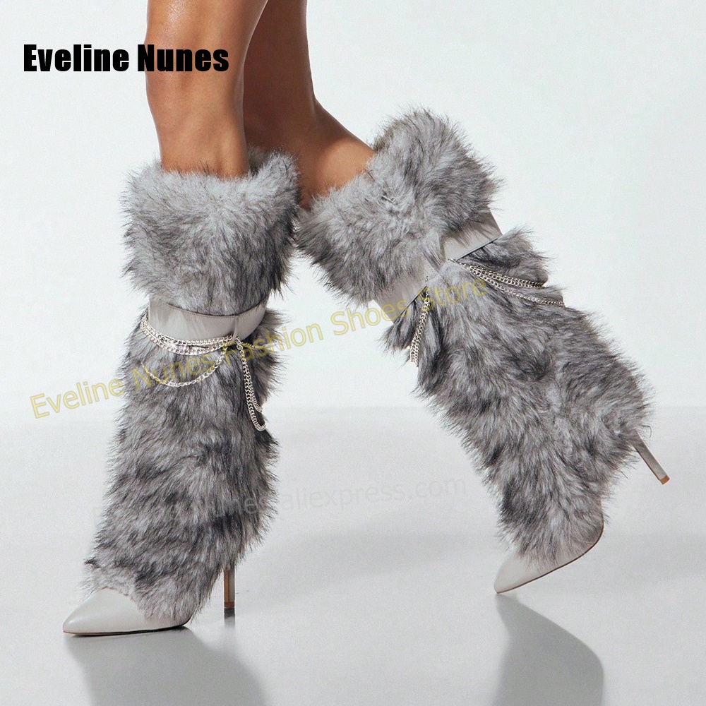 Botas altas hasta la rodilla,  - Street Fashion Y2K reseña y precio