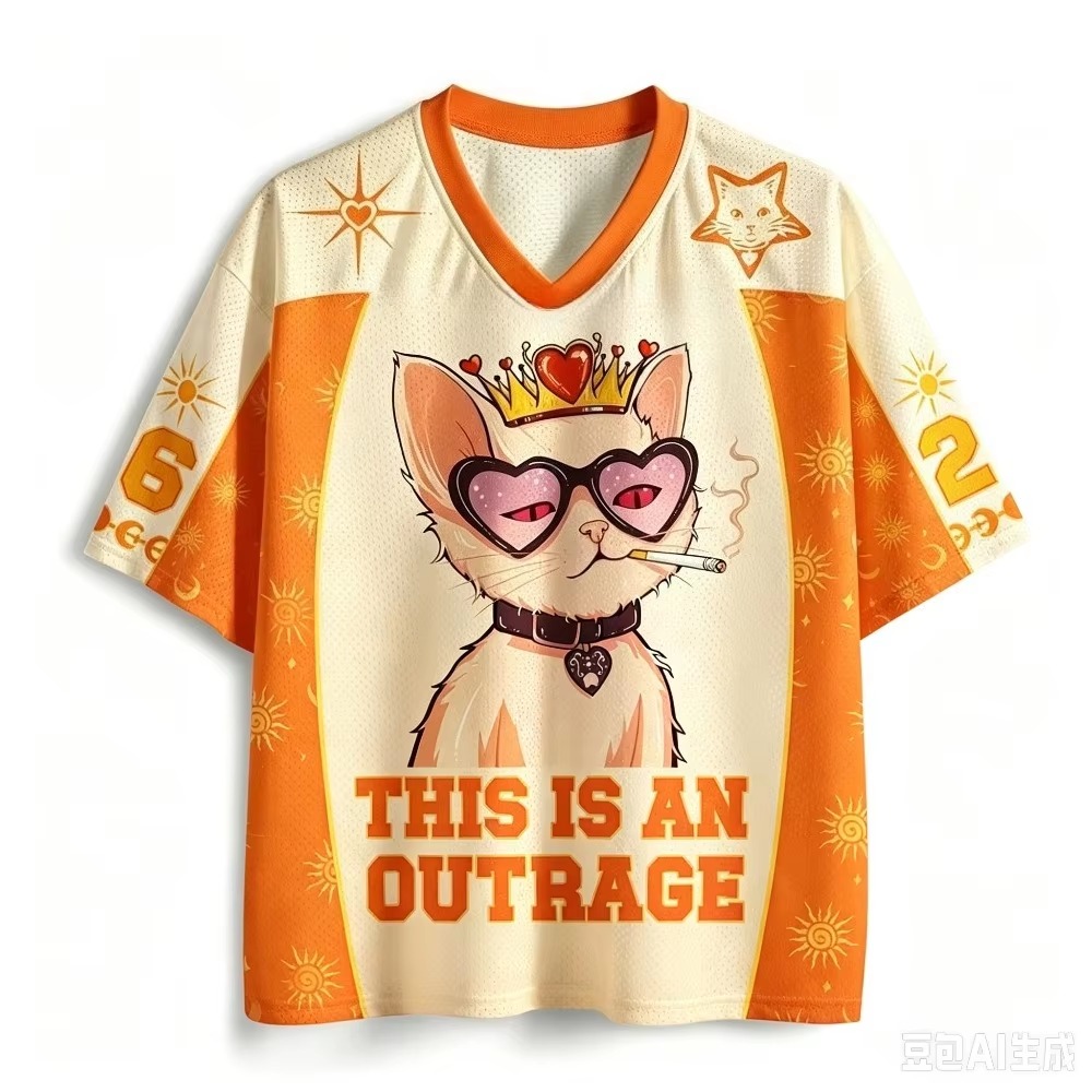 Camiseta con estampado de gato - Queen Street Fashion reseña y precio