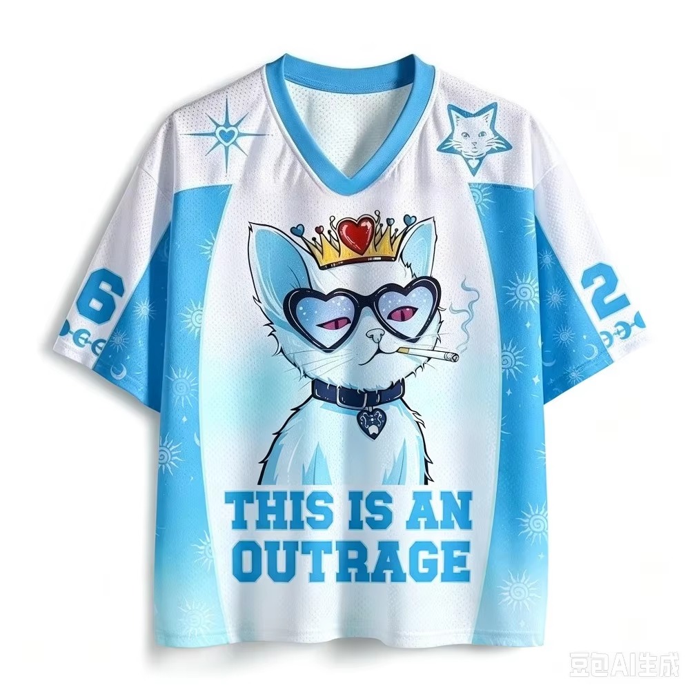 Camiseta con estampado de gato - Queen Street Fashion reseña y precio